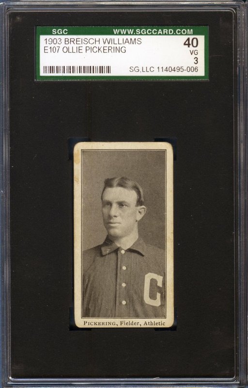 1909 T206 Ollie Pickering Forums